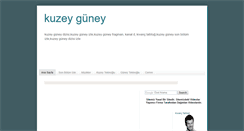 Desktop Screenshot of kuzeyguneydizi.blogspot.com