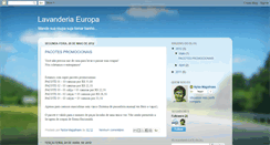 Desktop Screenshot of lavanderiaeuropa.blogspot.com