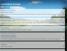 Tablet Screenshot of lavanderiaeuropa.blogspot.com