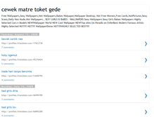Tablet Screenshot of cewek-matre.blogspot.com