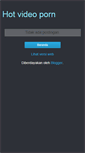 Mobile Screenshot of hotvideoporn.blogspot.com