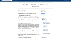 Desktop Screenshot of 58thriller11.blogspot.com