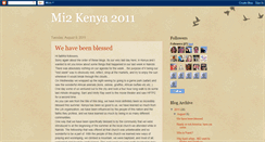 Desktop Screenshot of mi2kenya11.blogspot.com