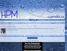 Tablet Screenshot of hpmcosmeticos.blogspot.com