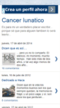 Mobile Screenshot of cancerlunatico.blogspot.com