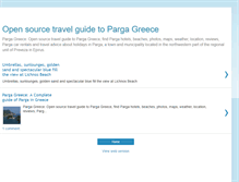Tablet Screenshot of parga-hotels.blogspot.com