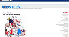 Desktop Screenshot of browserlife.blogspot.com