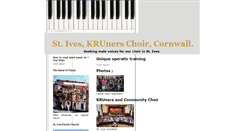 Desktop Screenshot of krunerschoir.blogspot.com