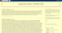 Desktop Screenshot of isaacsonconnection.blogspot.com