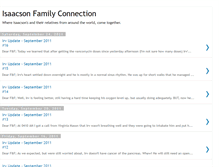 Tablet Screenshot of isaacsonconnection.blogspot.com