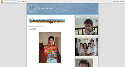 Desktop Screenshot of mylittlegarren.blogspot.com