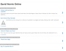 Tablet Screenshot of davidhenrieonline.blogspot.com
