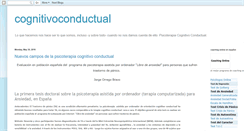 Desktop Screenshot of cognitivoconductual.blogspot.com