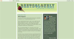 Desktop Screenshot of beetsolonely.blogspot.com