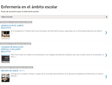 Tablet Screenshot of enfermerxescolar.blogspot.com