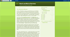 Desktop Screenshot of bookmoviereviews.blogspot.com