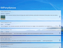 Tablet Screenshot of ilponydipezza.blogspot.com