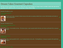 Tablet Screenshot of dreamcakesgourmetcupcakes.blogspot.com