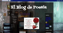 Desktop Screenshot of elblogdepoesia.blogspot.com
