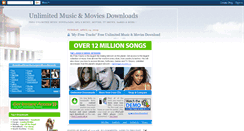 Desktop Screenshot of download-music4free.blogspot.com