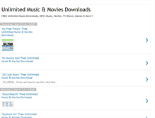 Tablet Screenshot of download-music4free.blogspot.com