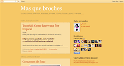 Desktop Screenshot of masquebroches.blogspot.com
