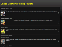 Tablet Screenshot of chaosfishingcharters.blogspot.com