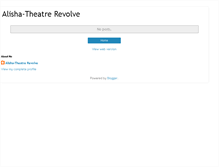 Tablet Screenshot of alisha-revolve.blogspot.com