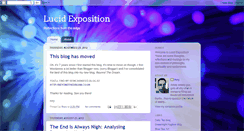 Desktop Screenshot of lucid-exposition.blogspot.com