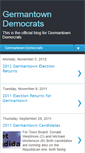 Mobile Screenshot of germantowndemocrats.blogspot.com