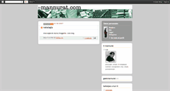 Desktop Screenshot of mannurat.blogspot.com