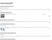 Tablet Screenshot of onebenevolence.blogspot.com