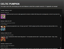 Tablet Screenshot of celticpunkin.blogspot.com