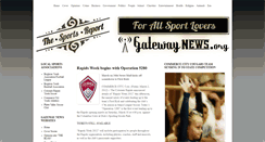 Desktop Screenshot of gatewaynews-sports.blogspot.com