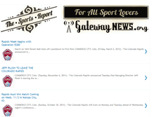 Tablet Screenshot of gatewaynews-sports.blogspot.com