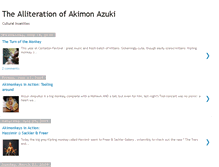 Tablet Screenshot of akimon.blogspot.com