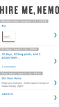 Mobile Screenshot of hiremenemo.blogspot.com