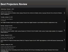 Tablet Screenshot of best-projectors-review.blogspot.com