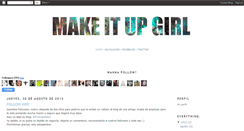 Desktop Screenshot of makeitup-girl.blogspot.com