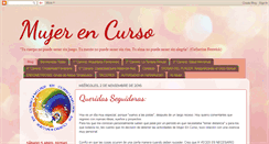 Desktop Screenshot of mujerencurso.blogspot.com