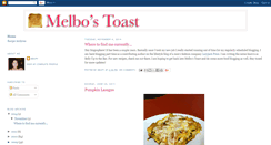 Desktop Screenshot of melbostoast.blogspot.com