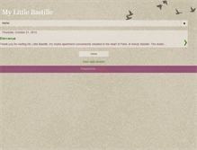 Tablet Screenshot of mylittlebastille.blogspot.com