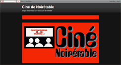 Desktop Screenshot of cinenoiretable.blogspot.com