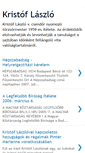 Mobile Screenshot of kristoflaszlo.blogspot.com