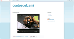 Desktop Screenshot of contesdelcami.blogspot.com
