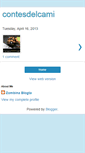 Mobile Screenshot of contesdelcami.blogspot.com