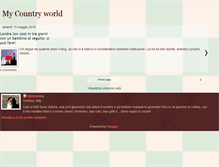 Tablet Screenshot of mycountryworld.blogspot.com
