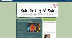 Desktop Screenshot of kidswritingforkids.blogspot.com