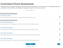 Tablet Screenshot of cornerstoneworld.blogspot.com