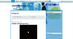 Desktop Screenshot of aiesecnp.blogspot.com